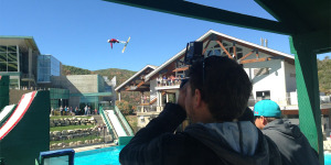 US Aerials team using Reveal at Utah Olmpic Park