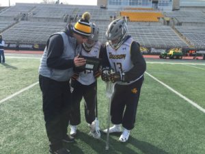 Towson lacrosse using Reveal
